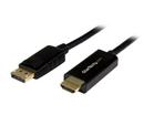 Câble adaptateur DisplayPort vers HDMI de 10 pieds - M/M - 4K 30 Hz - Noir