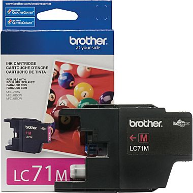 Cartouche d'encre Brother LC71M MAGENTA (300 pages)