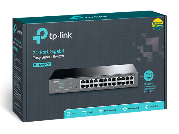 TL-SG1024DE Easy Smart switch 24 Ports Gigabit TP-Link