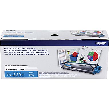 Cartouche de toner Brother TN225 CYAN (2200 pages)