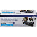 Cartouche de toner Brother TN336 Cyan (3500 pages)